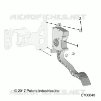 ENGINE, PEDAL DEL ACELERADOR