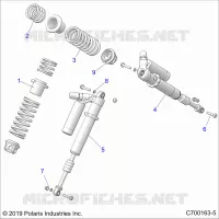 SUSPENSION, CHOQUE FRONTAL MOUNTING