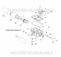 MOTOR, TOMA DE AIRE SYSTEM