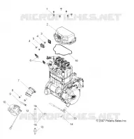 MOTOR, MONTAJE DEL CUERPO DEL ACELERADOR