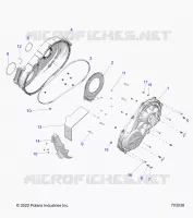 TREN, CLUTCH COVER, INNER/OUTER