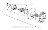 accionado de embrague ASSEMBLY TRAIL/0930761 (4923222322027A)