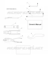 REFERENCES, KIT DE HERRAMIENTA and EL MANUAL DEL PROPIETARIOS