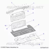 CARROCERÍA POSTERIOR CLOSEOFF, CENTER PANELS