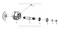 CONJUNTO DE TENSION DELANTERA 4x4 300 W958130 (4930183018B003)
