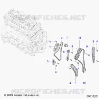 ENGINE, TIMING CADENA AND RELATED