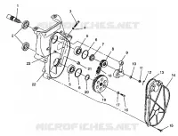 CADENACASE ASSEMBLY 440 XCR 0941760 (4925182518018A)