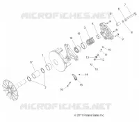 TREN, PRIMARY EMBRAGUE