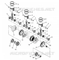 PISTÓN Y CIGÜEÑAL XLT TOURING  0963357 AND EUROPEAN XLT TOURING  E96335 (4931923192C010)