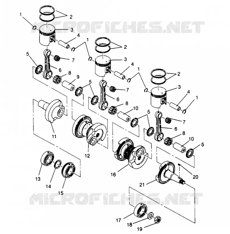 PISTÓN Y CIGÜEÑAL XLT TOURING  0963357 AND EUROPEAN XLT TOURING  E96335 (4931923192C010)
