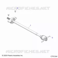 TREN, FRONT PROP SHAFT