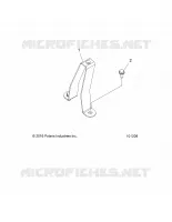 CHASSIS, GASOLINA TANK SUPPORT BRACKET