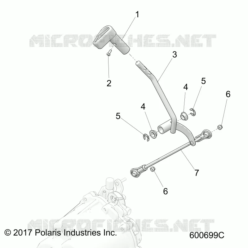 DRIVE TRAIN, SHIFT LINKAGE