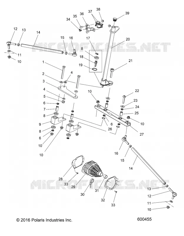 DIRECCION INFERIOR AND TIE RODS