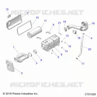 ENGINE, TOMA DE AIRE SYSTEM