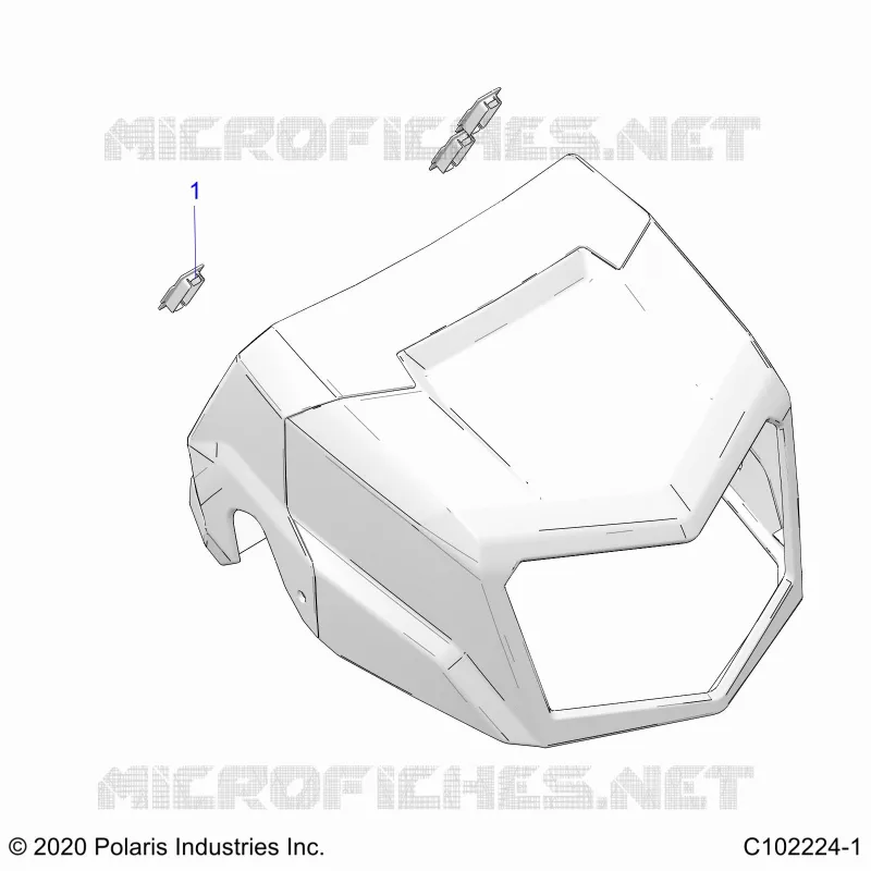 FARO DELANTERO POD, PLUGS