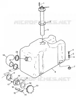 GASOLINA TANK SLTX B964590 and Intl. SLTX I964590 (4935783578A009)