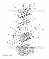 ENGINE, CULATA AND RELATED PARTS