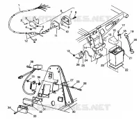 ELECTRICA/LUZ DE LA COLA TRAIL BOSS W98AA25C (4945314531C002)