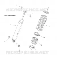 SUSPENSION TRASERA SHOCK