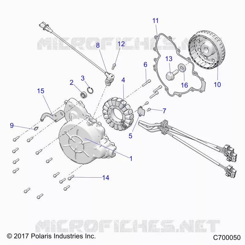 ENGINE, STATOR AND FLYRUEDA