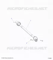 TREN, REAR PROP SHAFT