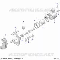BRAKES, PINZA TRASERA