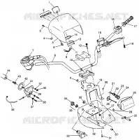 MANILLAR y la linterna POD XPLORER 400L W97CC38C (4939753975B011)