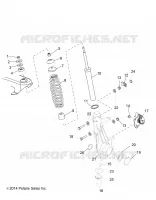 SUSPENSION, PUNTAL DELANTERO