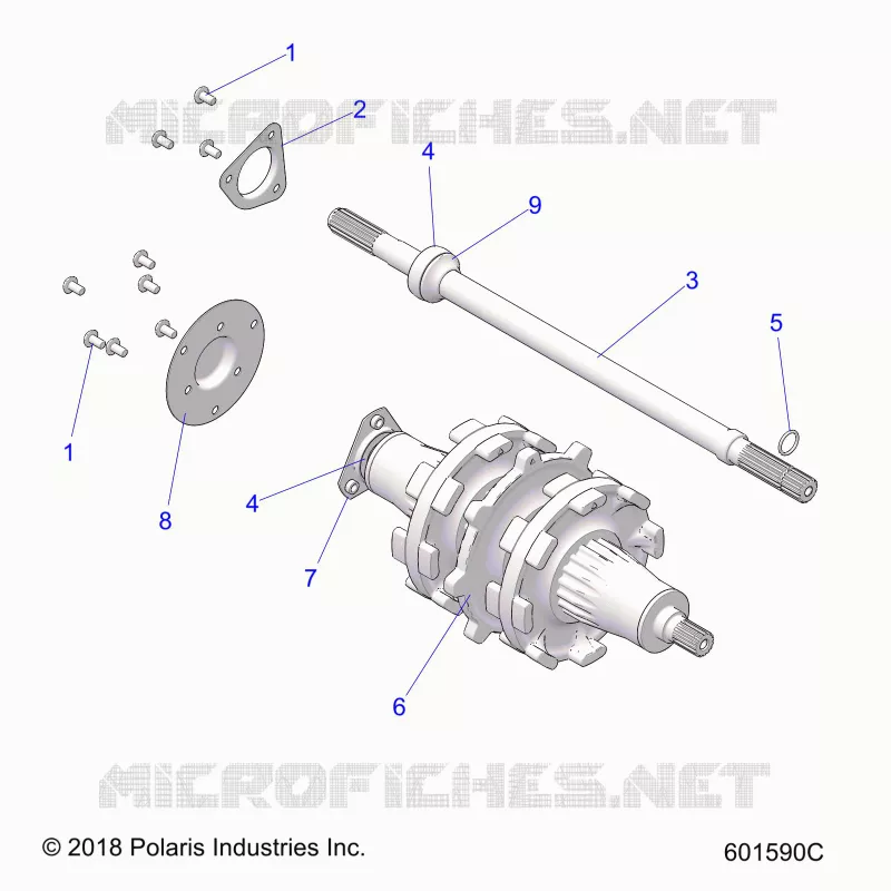 DRIVE TRAIN, JACKSHAFT AND EJE DE TRANSMISIÃ“N