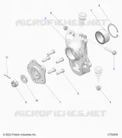 SUSPENSION, RUEDA DELANTERA HUB, KNUCKLE
