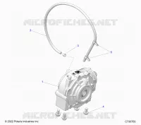 TREN, FRONT GEARCASE MOUNTING