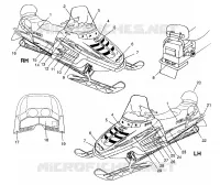 ETIQUETAS CLASSIC TOURING 0983365 and EUROPEAN CLASSIC TOURING E983365 (4942484248A014)