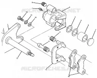 MONTAJE DE FRENO DELANTERA Trail Boss / W928527 (4922892289016A)