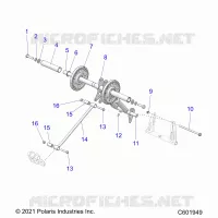 SUSPENSION, TRASERO ARM PAR