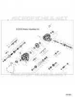 DRIVE TRAIN, PRINCIPAL GEARCASE INTERNALS