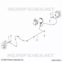 FRENO FRONTAL BRAKE LINE