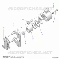 BRAKES, PINZA TRASERA