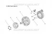 MOTOR, STATOR/VOLANTE