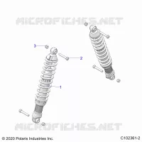 SUSPENSION TRASERA SHOCK