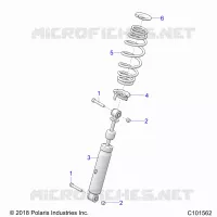 SUSPENSION TRASERA SHOCKS