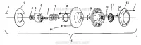 accionado de embrague ASSEMBLY RXL 0940768 and RXL TOURING 0940869 (4925062506030A)