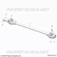 TREN, FRONT PROP SHAFT