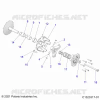TREN, PRIMARY CLUTCH