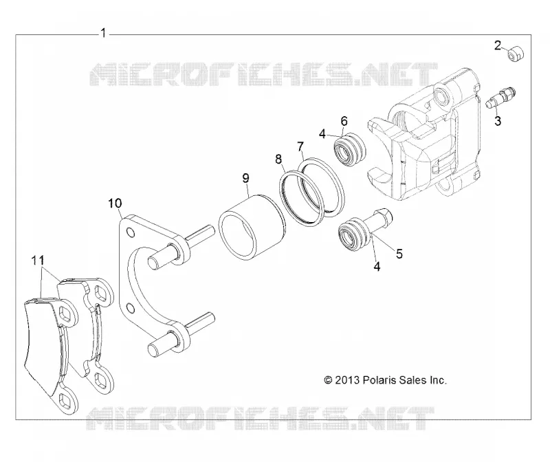 FRENO TRASERO CALIPER