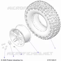 RUEDAS, FRONT/REAR