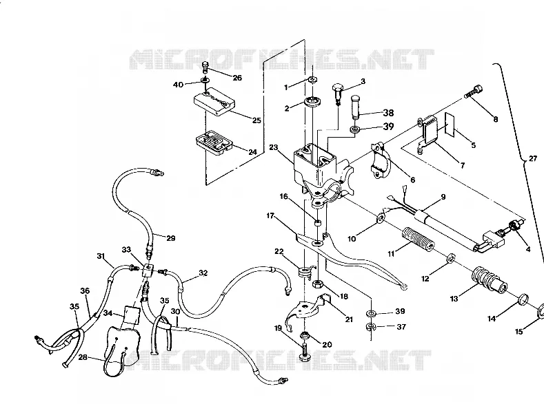 CONTROL ASSEMBLY, LH 250 6x6 / W928727 (4922842284018A)