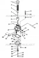 CARBURADOR 440 0942760 and 440 SKS 0942560 (4925072507034A)