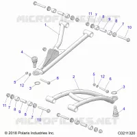 SUSPENSIÃ“N DELANTERA A-ARMS