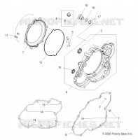 MOTOR, TAPA DEL EMBRAGUE